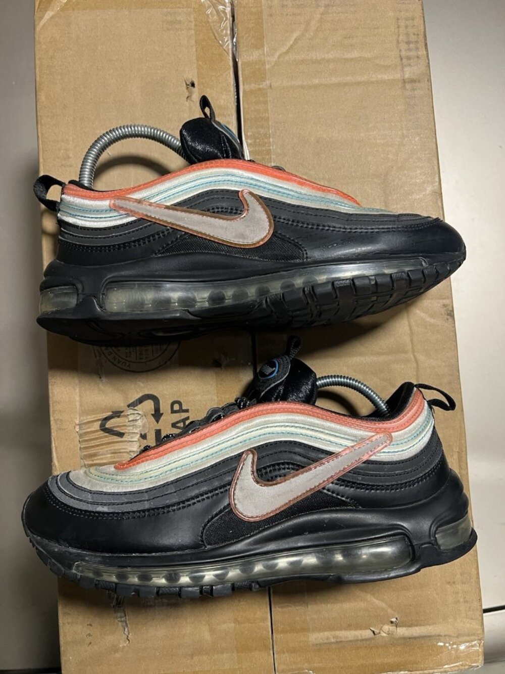 Nike Air Max 97 Neon Seoul CI1503-001 Men's Size 7.5 used no box